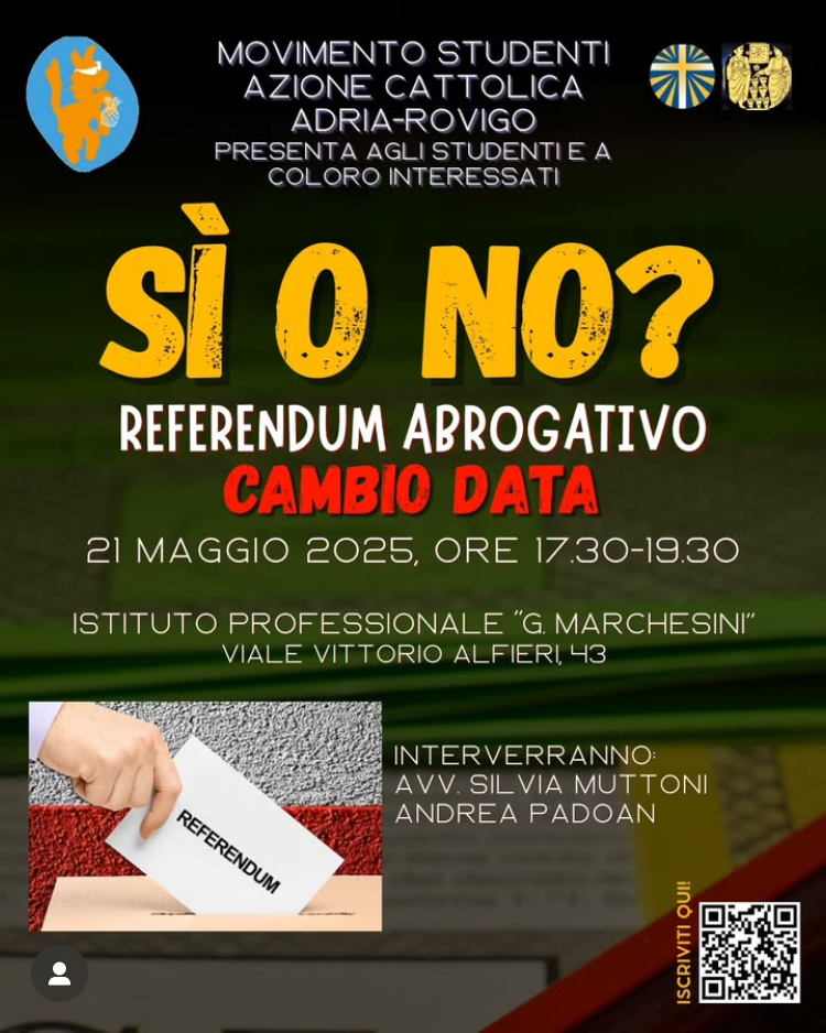 SÌ O NO? referendum abrogativo